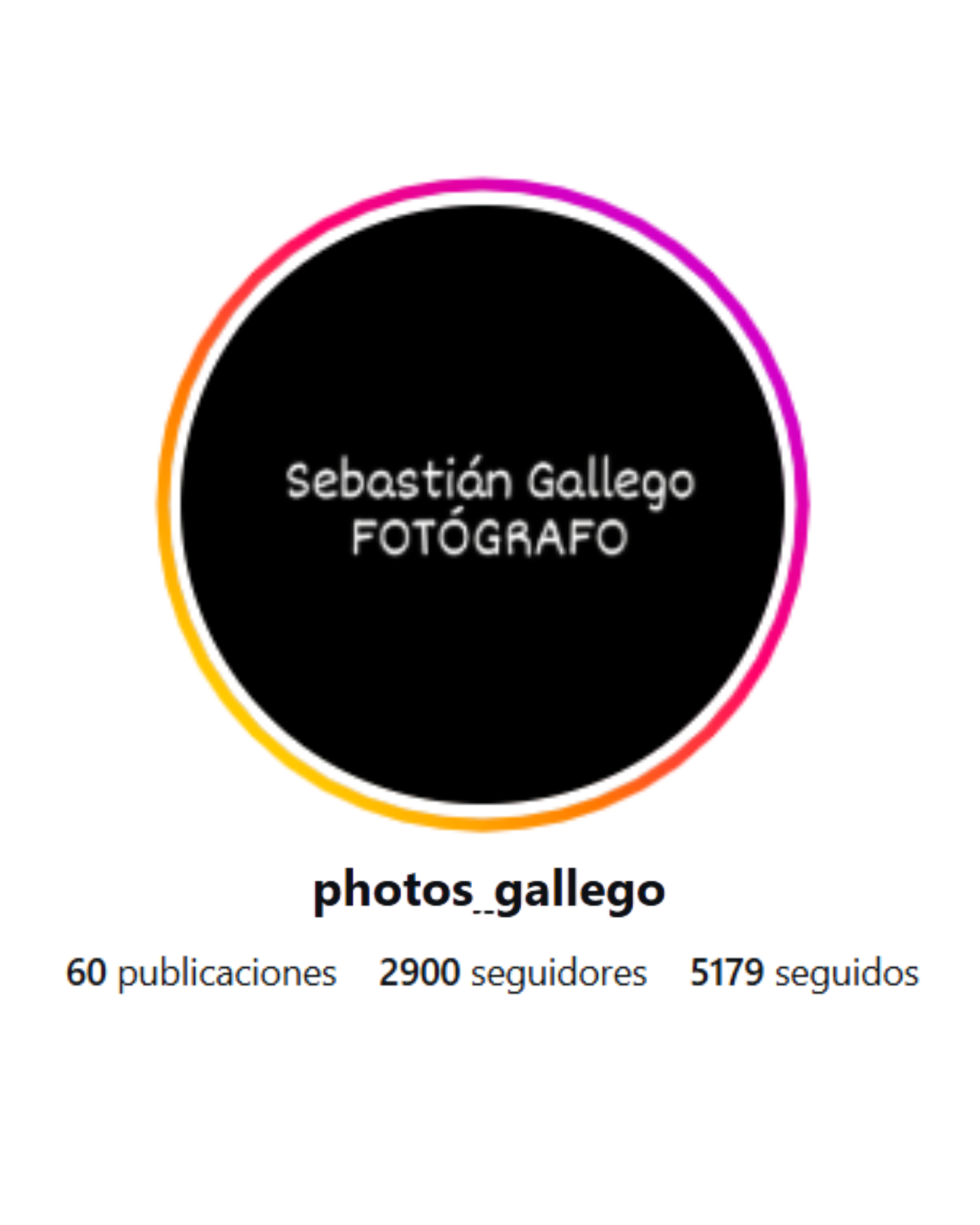 Fotógrafo Profesional